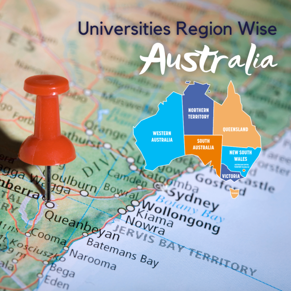 A list of Regional Universities Australia